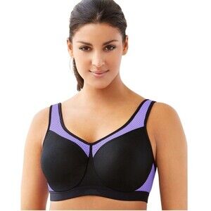 Glamorise 9066 Wonderwire High Impact Full Figure Sports Bra- 40DD